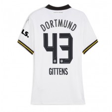 Borussia Dortmund Jamie Bynoe-Gittens #43 Tredjedrakt Kvinner 2024-25 Kortermet